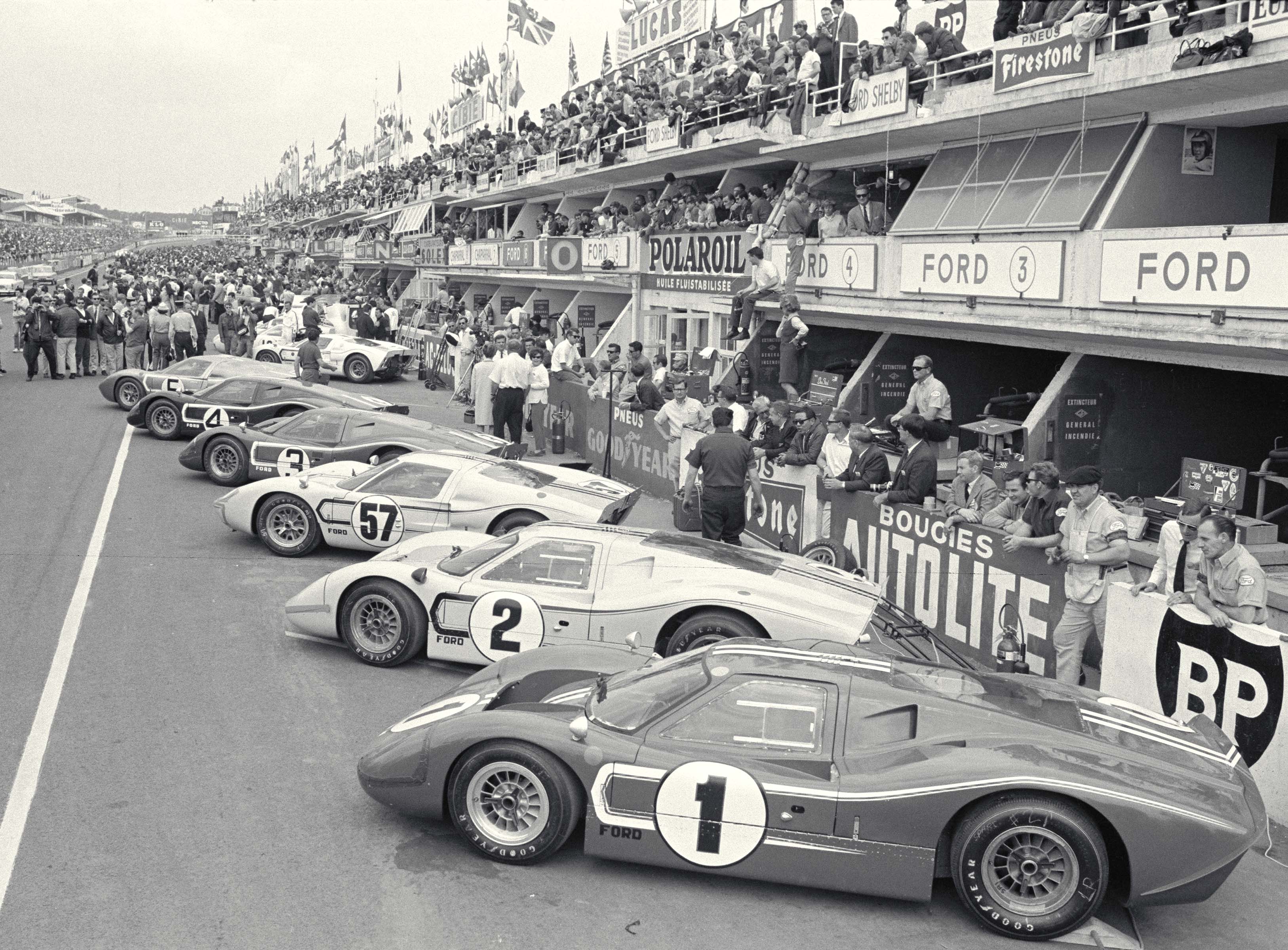 Royalty Free Editorial Use - Ford GT Mk IV 1967 Le Mans 0001-4442